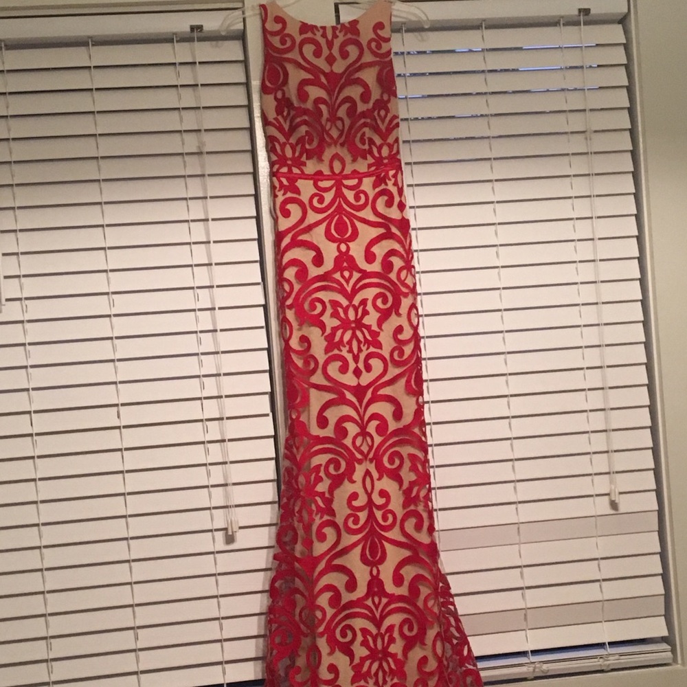 B Darlin Red Formal Dress